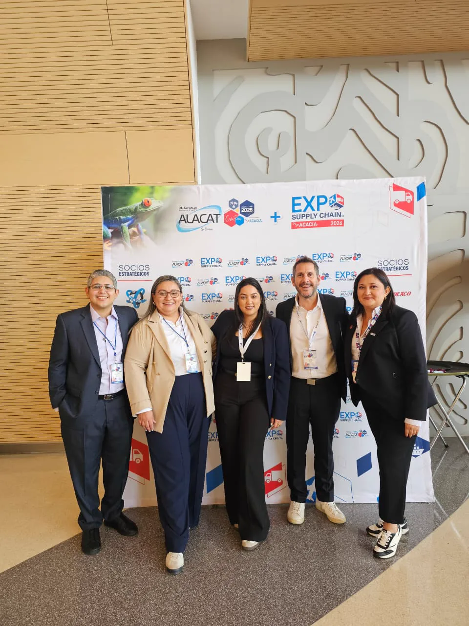 Representantes del sector logístico durante Expo Supply Chain ACACIA 2026